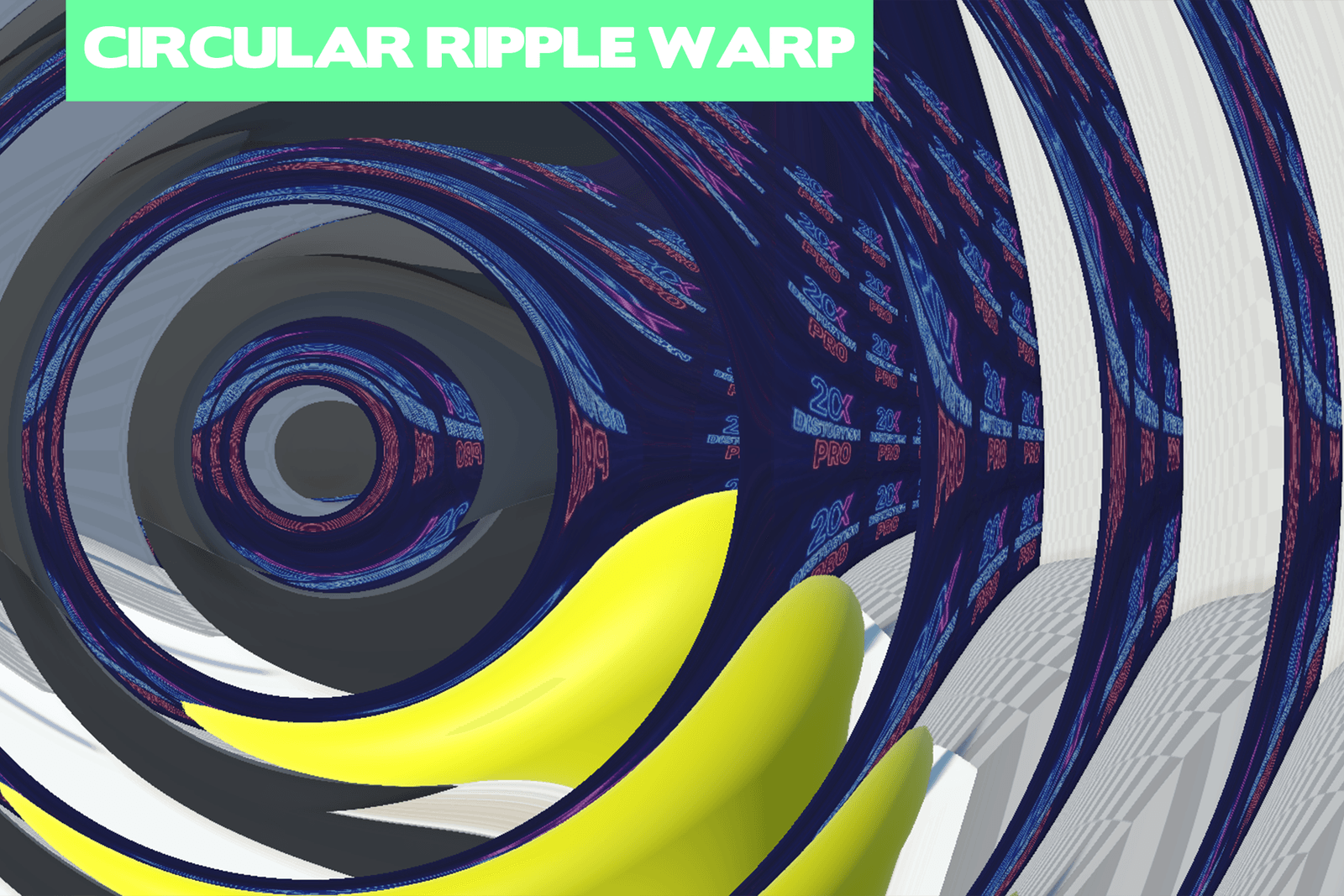 CIRCLURAR RIPPLE WARP