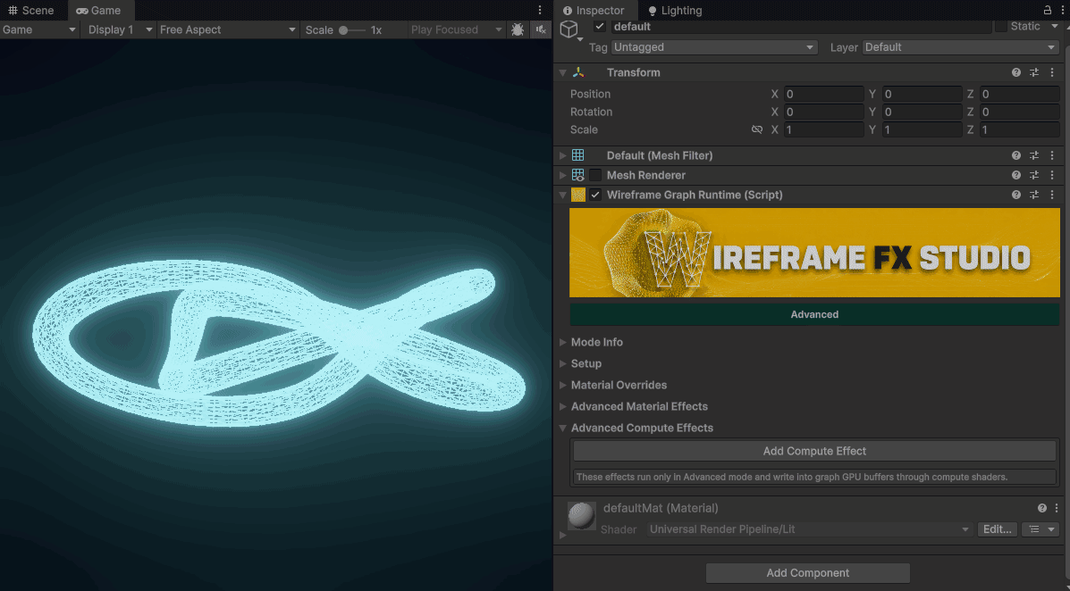 Edge Loop Families compute shader effect preview