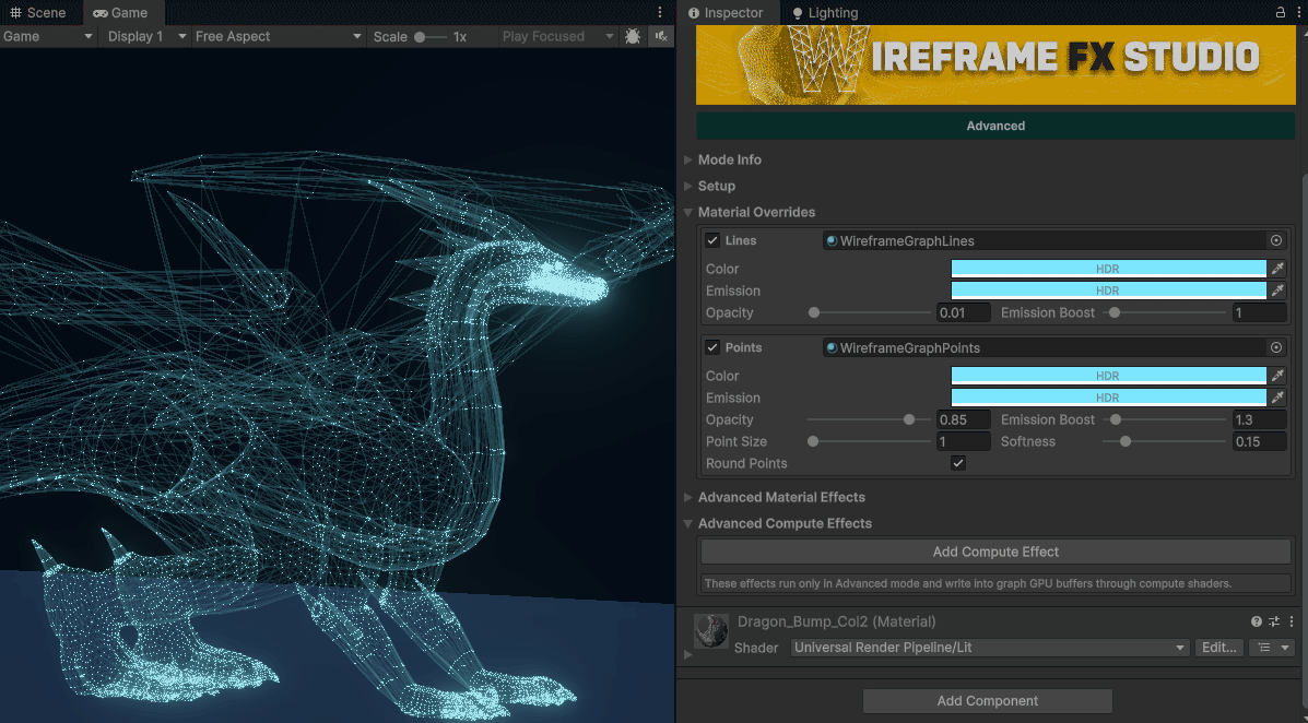 Digital Faults compute shader effect preview